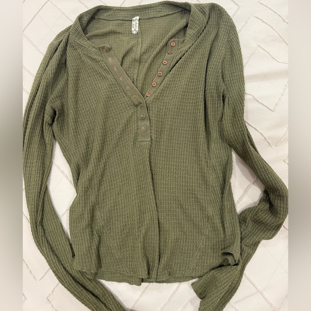 Free people long sleeve top